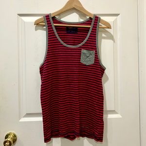 Express Men’s Stripe Tank Top (S)